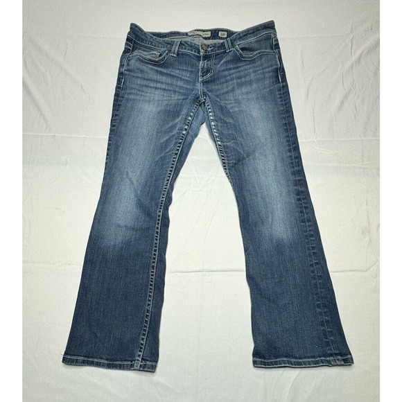 Buckle BKE Sabrina Women's Distressed Bootcut Jeans - Size 30x28 - Picture 1 of 8